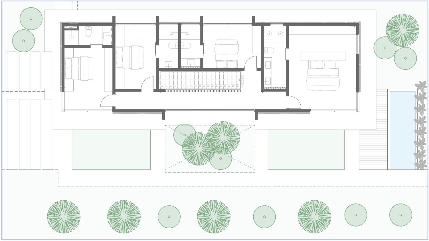 Casa Jardim · pavimento superior