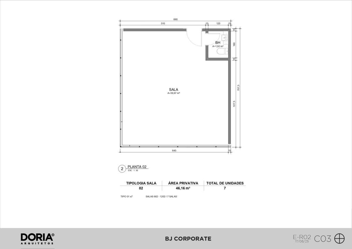 Planta Escritório · Veccel 602
