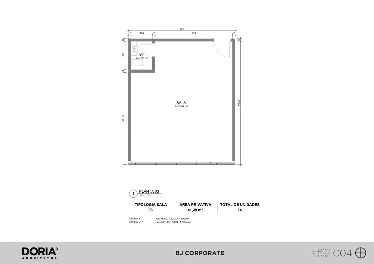 Planta Escritório · Veccel 603
