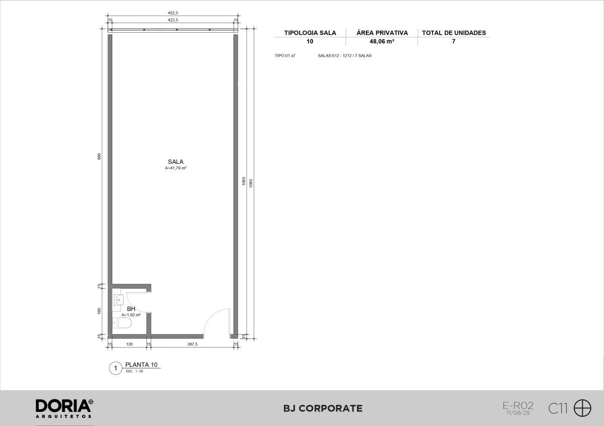 Planta Escritório · Veccel 612
