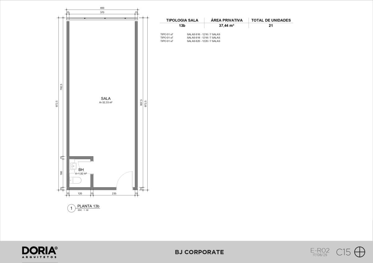 Planta Escritório · Veccel 920