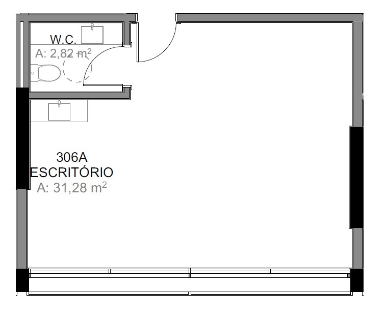 Planta Escritório · Vitta 27 606A